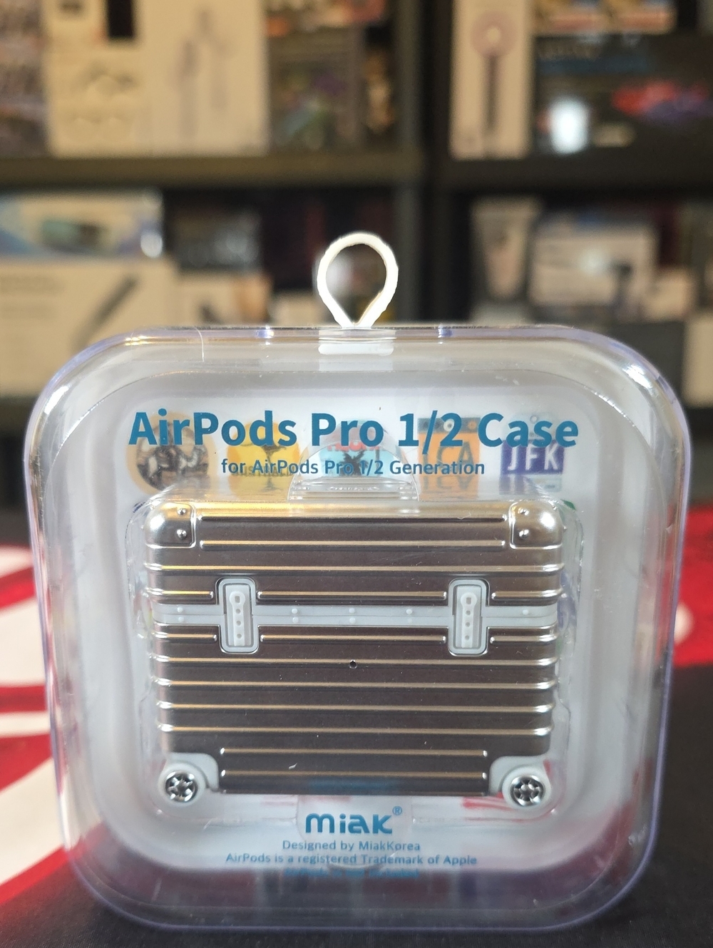 Striped Metallic AirPods Pro 1/2 Case